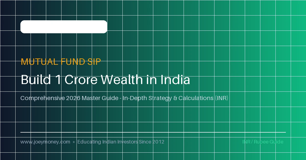 The Ultimate Guide to Mutual Fund SIP Investing in India: How to Build ₹1 Crore Wealth