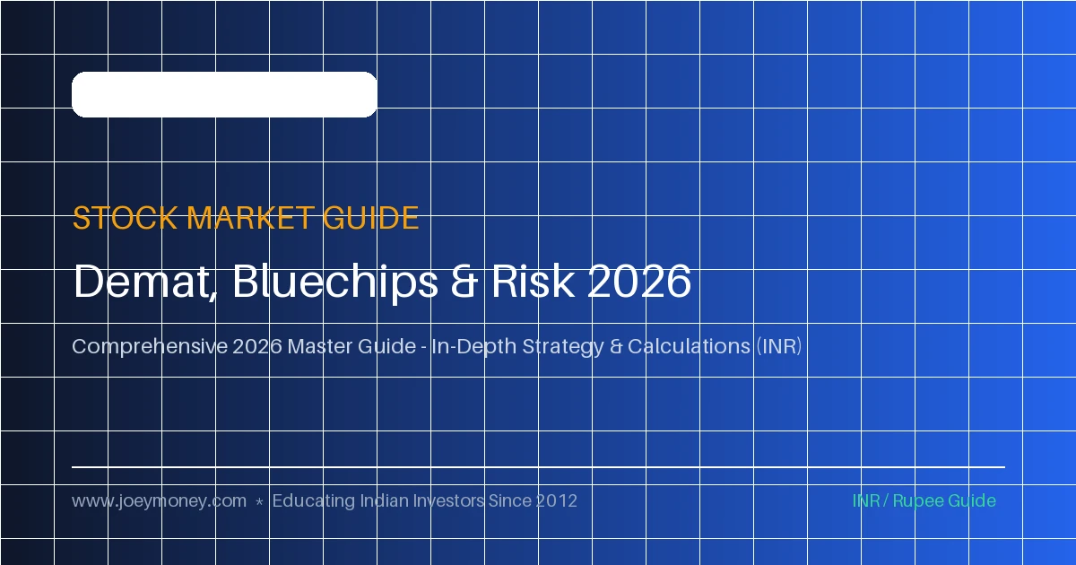 Stock Market Investing for Beginners in India (2026 Edition): Demat, Bluechips & Risk Management